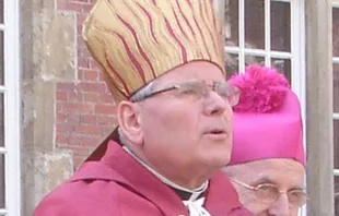 Roger Vangheluwe, obispo belga expulsado del estado clerical por ser culpable de abusos sexuales. Crédito: Carolus CC BY 3.0 DEED