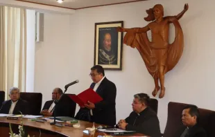 Obispos de Bolivia en asamblea Crédito: Conferencia Episcopal de Bolivia