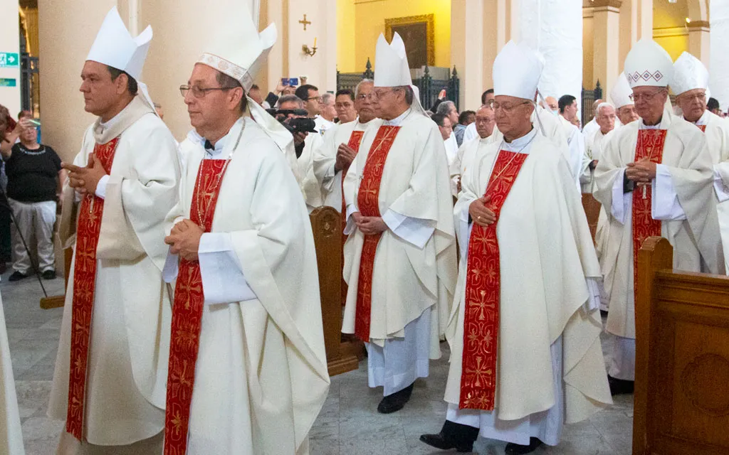 Obispos de Colombia en la Catedral de Bogotá en abril de 2024.?w=200&h=150
