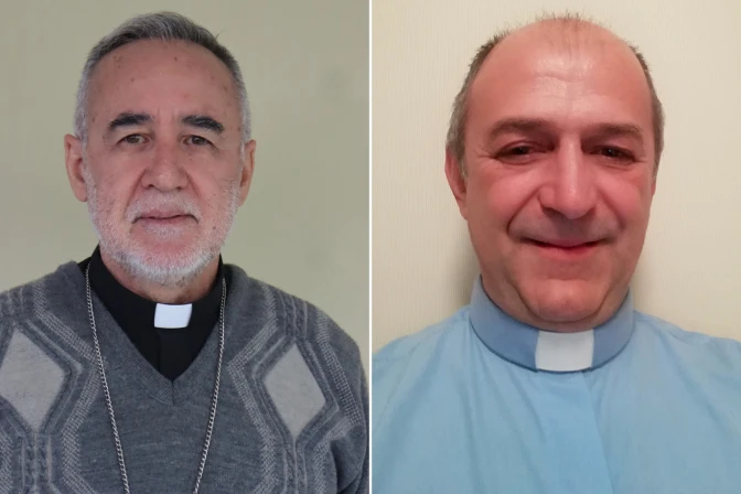 Mons. Celmo Lazzari y P. Moacir Goulart