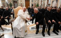 El Papa Francisco recibe a los Oblatos de San José en el Vaticano