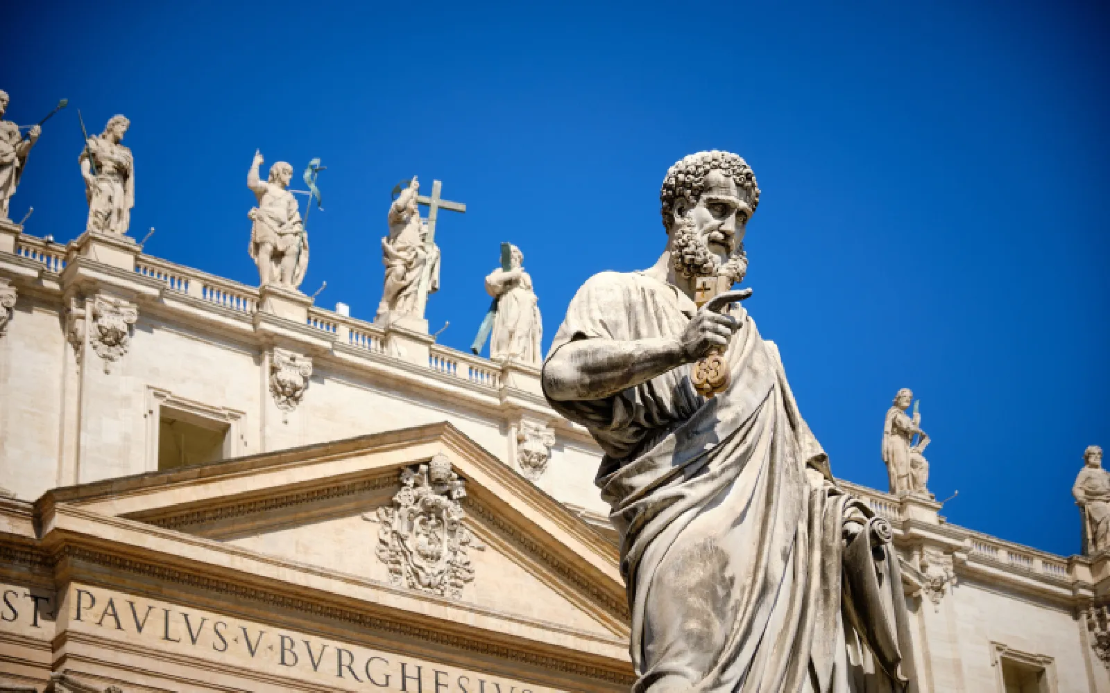 Estatua de San Pedro en la Ciudad del Vaticano.?w=200&h=150