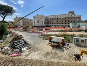 Trabajadores descubren esqueleto humano durante obras del Jubileo en Roma