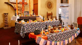 Ofrenda del Día de Muertos.