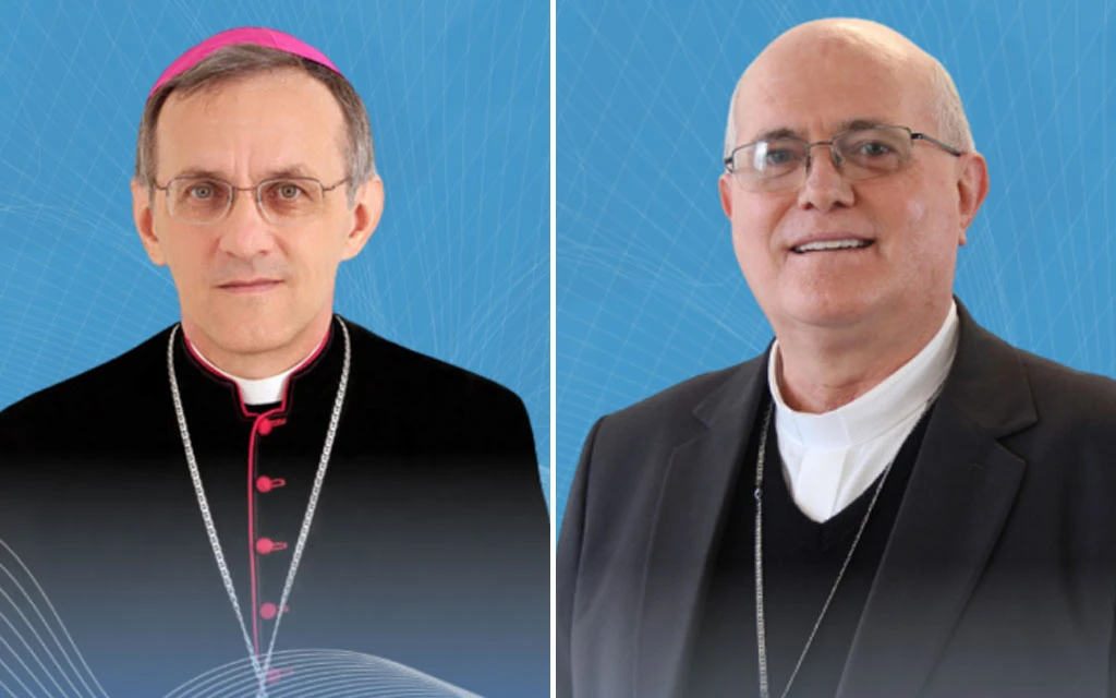 Mons. Francisco Carlos Bach y Mons. Odelir José Magri, los dos nuevos arzobispos de Brasil.?w=200&h=150