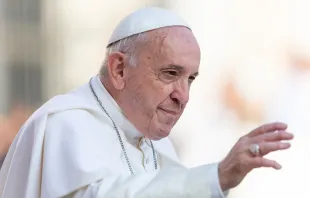 Imagen referencial. El Papa Francisco en el Vaticano. Foto: Daniel Ibáñez / ACI Prensa 
