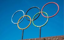 Imagen referencial de los los anillos olímpicos.