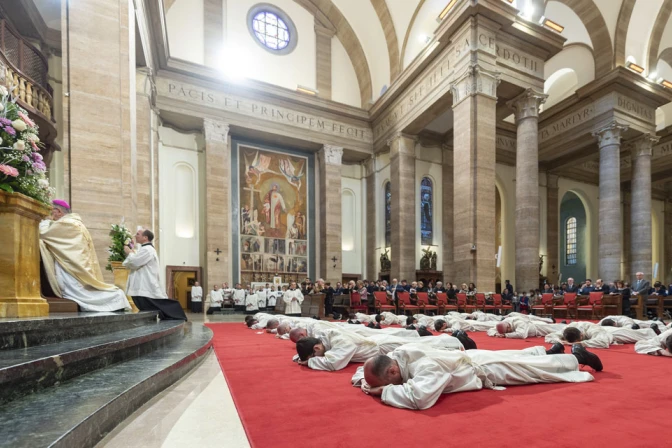 Ordenación de 20 nuevos diáconos del Opus Dei 28112024