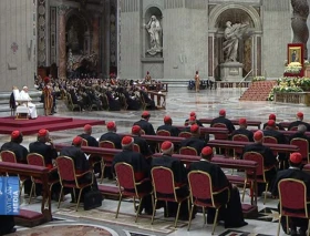 Texto de las palabras del Papa Francisco en la oración por la paz en el Vaticano