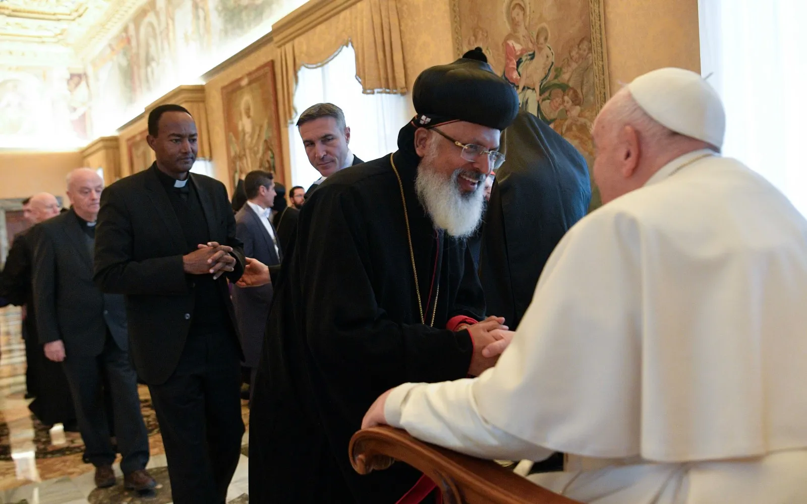 El Papa Francisco durante la audiencia con ortodoxos en enero?w=200&h=150