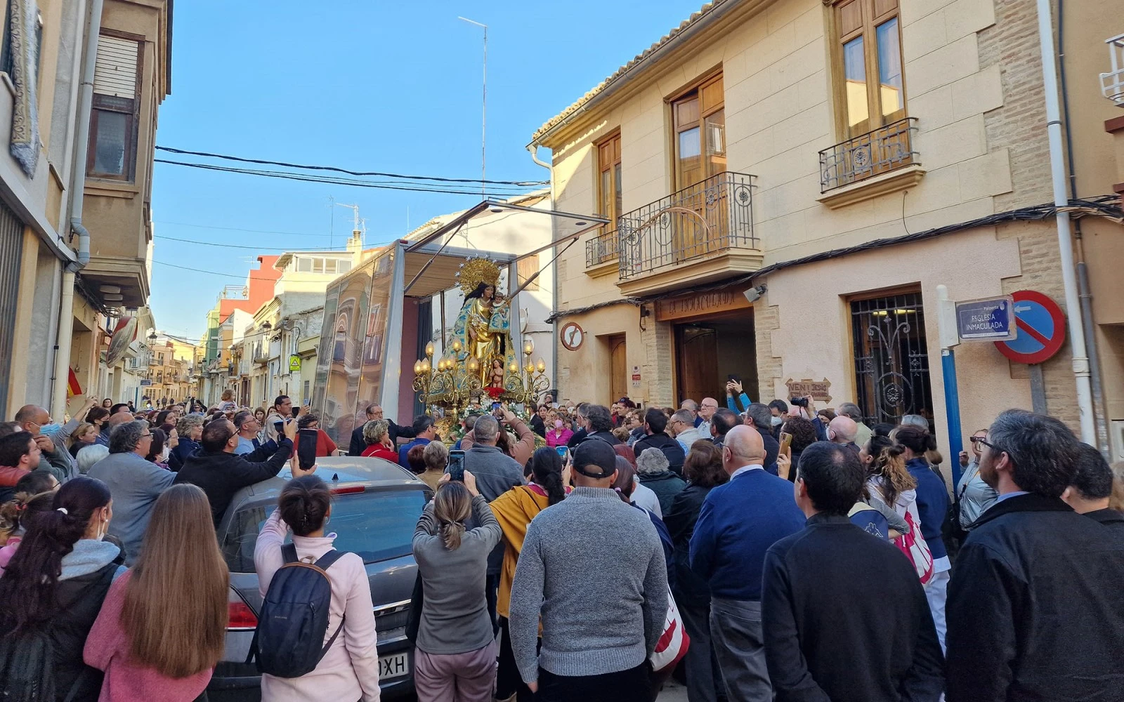 La Virgen peregrina de los desamparados visita a los afectados por la DANA en Valencia.?w=200&h=150