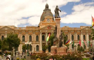 Palacio de Gobierno de Bolivia Crédito: Elemaki/Wikipedia (CC BY 3.0)