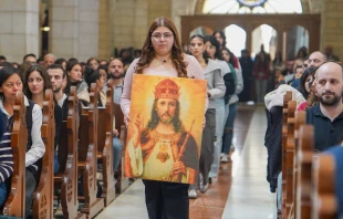 Solemnidad de Cristo Rey en Palestina, nobiembre de 2024. Crédito: Patriarcado Latino de Jerusalén.