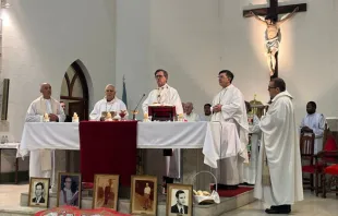 Misa en el 48° aniversario de la Masacre de San Patricio Crédito: Julieta Villar/ACI Prensa