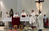 Misa en el 48° aniversario de la Masacre de San Patricio