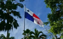 Imagen referencial de la bandera de Panamá.