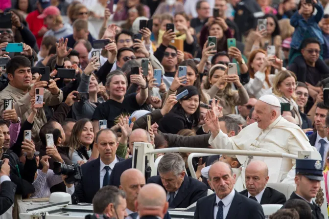 El Papa Francisco en la Audiencia General de este 15 de noviembre