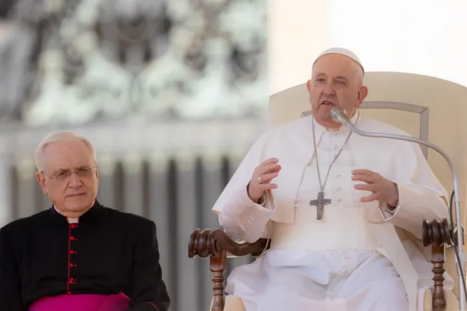 El Papa Francisco en la Audiencia General de este 20 de marzo