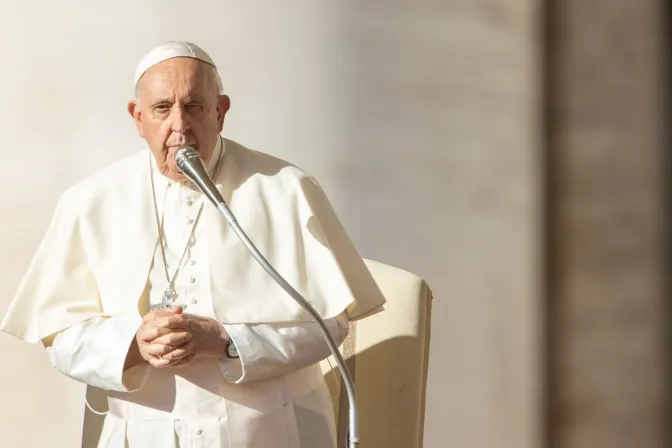 El Papa Francisco en la Audiencia General de este 8 de noviembre