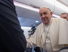 Luego de una breve visita a Luxemburgo, el Papa Francisco llega a Bélgica