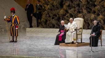 El Papa Francisco en la Audiencia General de este 18 de diciembre