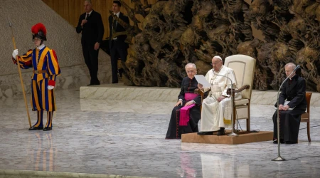 El Papa Francisco en la Audiencia General de este 18 de diciembre