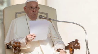 Imagen del Papa Francisco en la Audiencia General