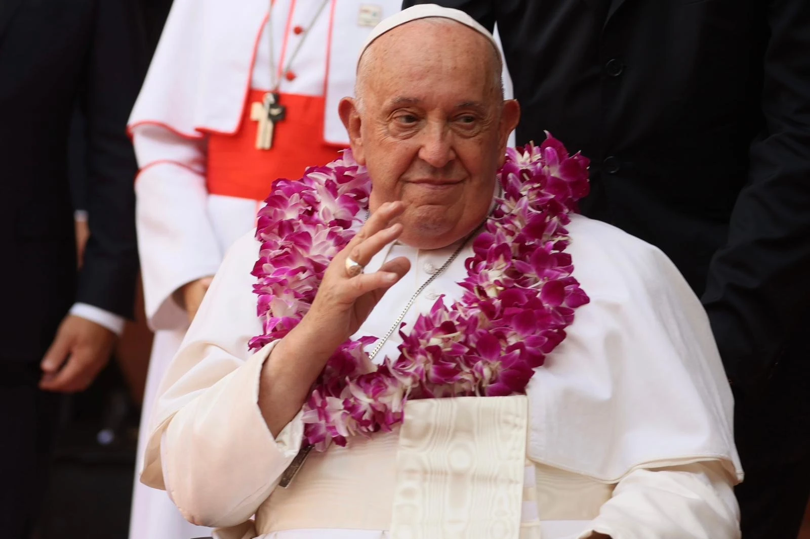 El Papa Francisco, durante el encuentro juvenil interreligioso celebrado en Singapur.?w=200&h=150