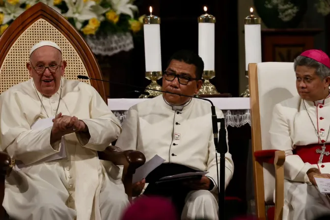 Encuentro con Obispos y religiosos de Indonesia