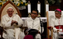 Encuentro con Obispos y religiosos de Indonesia