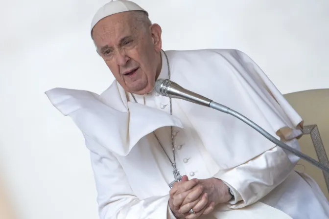 El Papa Francisco en la Audiencia General de este 10 de abril