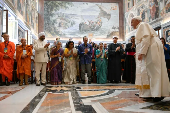 Imagen de la audiencia en el Vaticano de este 3 de junio con movimientos focolares