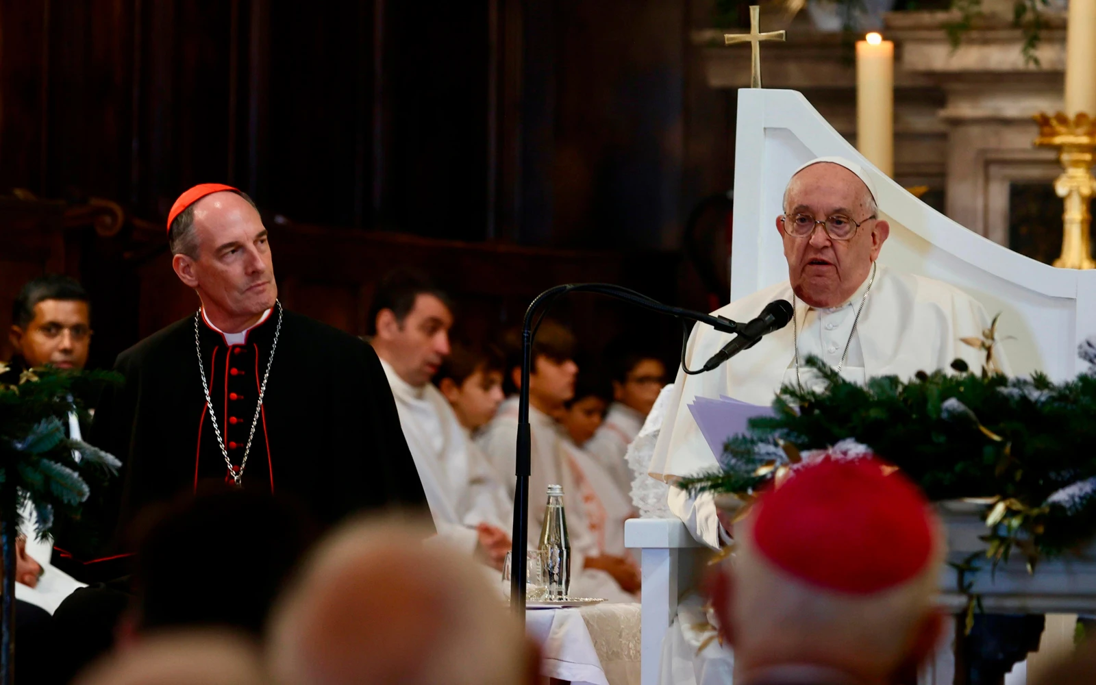 El Papa Francisco en el encuentro con el clero y la vida consagrada en Ajaccio (Francia).?w=200&h=150