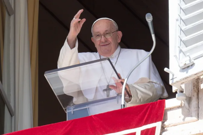 El Papa Francisco en el Ángelus de este domingo