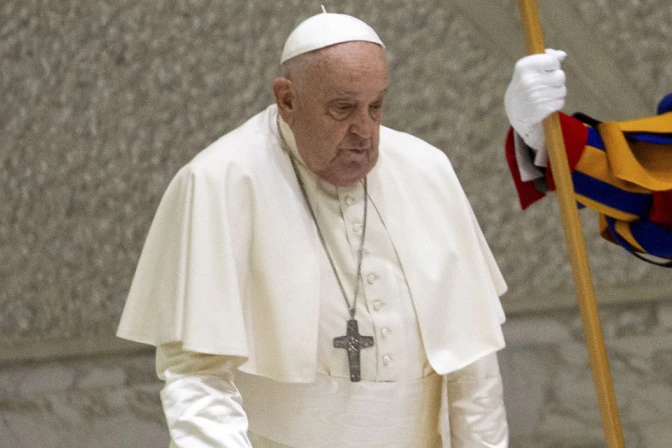 El Papa Francisco en el Vaticano 23122024