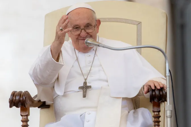 El Papa Francisco en la Audiencia General de este 25 de octubre