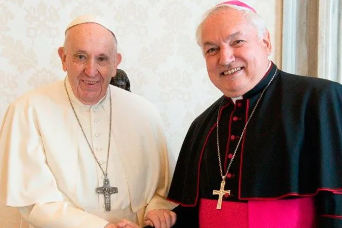 El Papa Francisco y el Cardenal Aveline 20072024