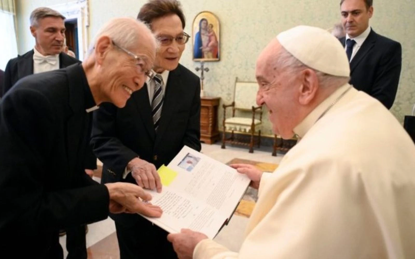 Encuentro del Papa Francisco con miembros de la Hidden Christian Research Association de Japón, el 30 de noviembre.?w=200&h=150