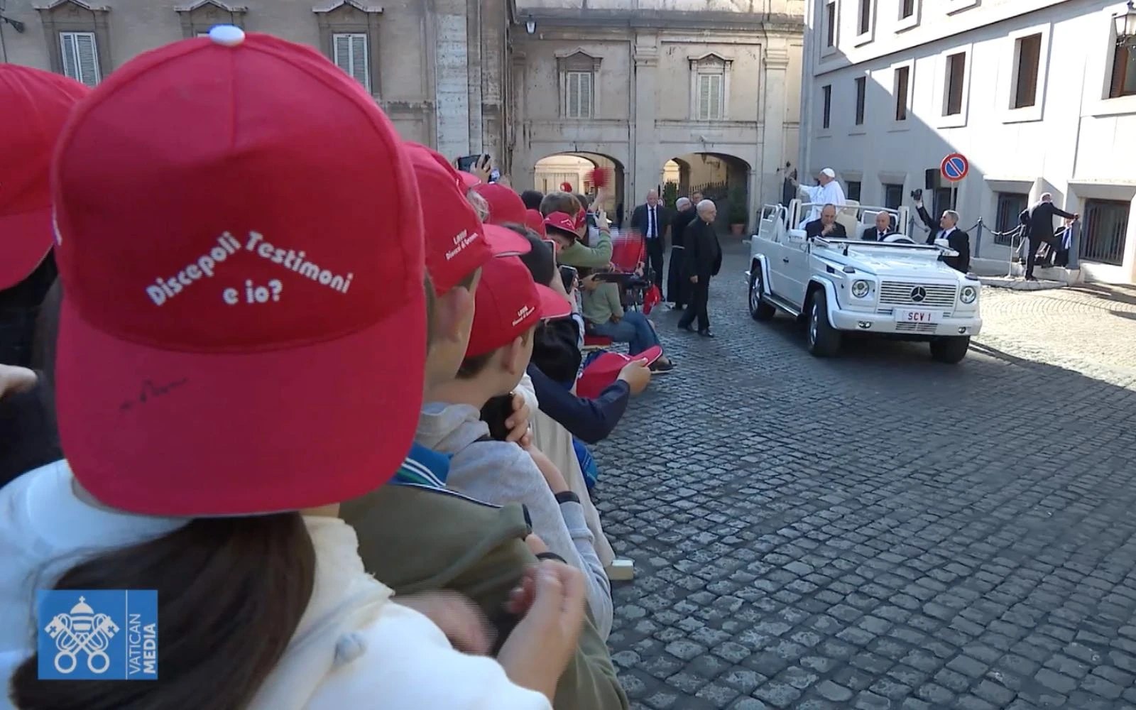 Papa Francisco saluda a jóvenes de la Arquidiócesis de Génova que se preparan para la Confirmación, y visitan Roma.?w=200&h=150