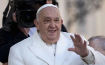 El Papa Francisco en una audiencia general en el Vaticano.