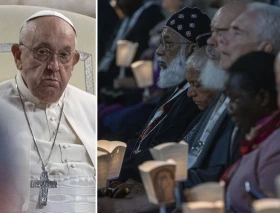 Papa Francisco en la oración ecuménica del Sínodo: Que la Cruz de Cristo nos guíe a la unidad