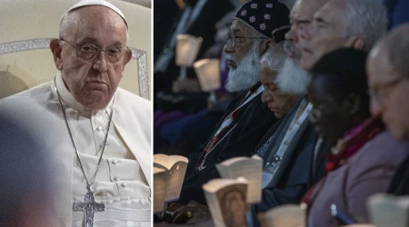 Papa Francisco en la oración ecuménica del Sínodo de la Sinodalidad 11102024