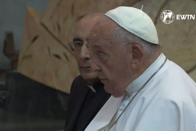 El Papa Francisco en el encuentro con sacerdotes jóvenes de Roma 29052024