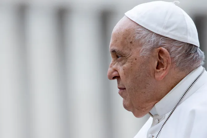 Imagen del Papa Francisco en la Audiencia General