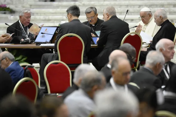 El Papa Francisco en el Sínodo de la Sinodalidad