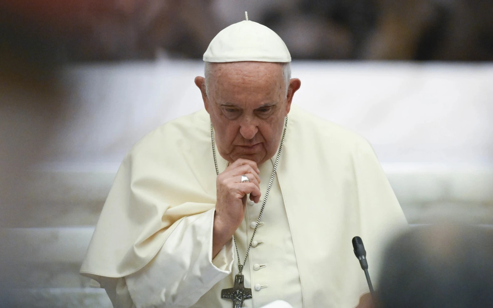 El Papa Francisco durante la primera asamblea del Sínodo sobre la Sinodalidad.?w=200&h=150