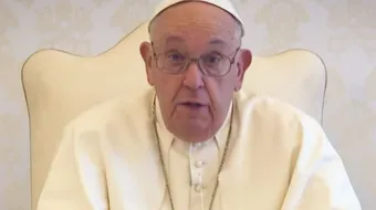 El Papa Francisco en el video de intenciones de oración de octubre 2024.