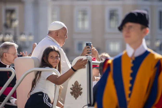 El Papa Francisco en la Audiencia General de este 12 de junio