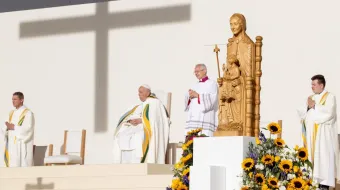 El Papa Francisco preside la Misa de clausura de su visita a Bélgica