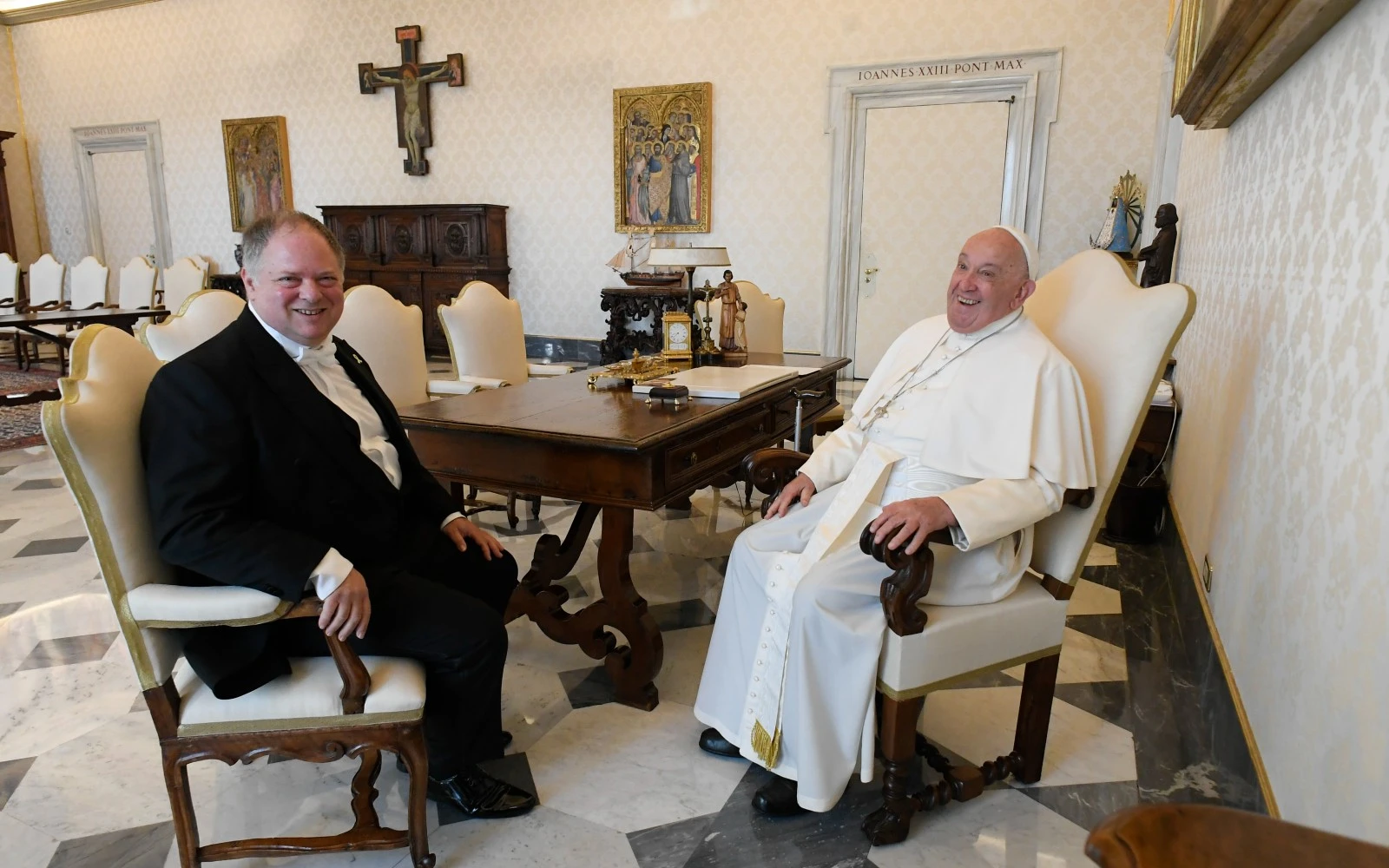 El Papa Francisco junto a Yaron Sideman este 16 de septiembre?w=200&h=150